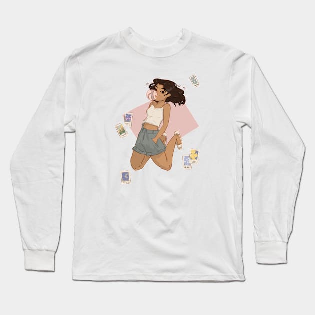 bubble gum pop Long Sleeve T-Shirt by renaesense